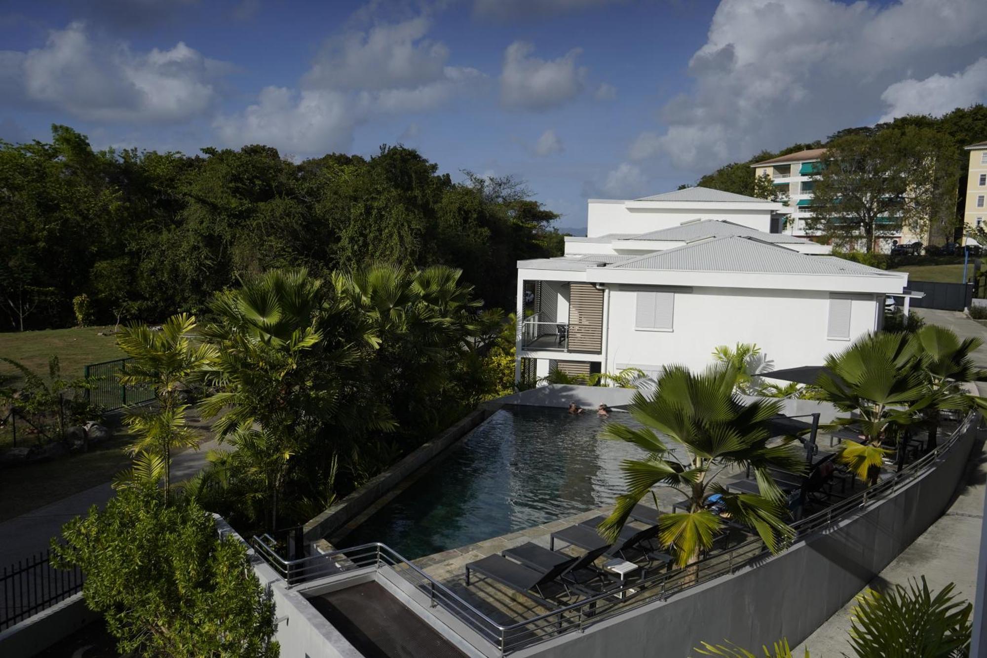 Le Domaine De L'Anse Mitan Aparthotel Les Trois-Ilets Buitenkant foto